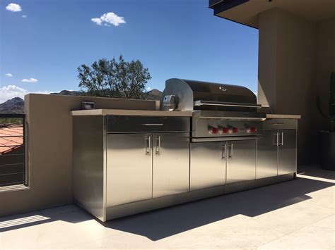 best stainless steel outdoor kitchen cabinets|stainless steel exterior closet door.